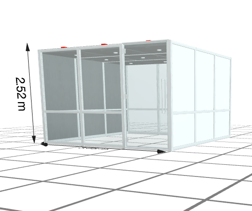 BOW3x3 B6O6 wit wit/lichtgrijs refurb(2.0)  