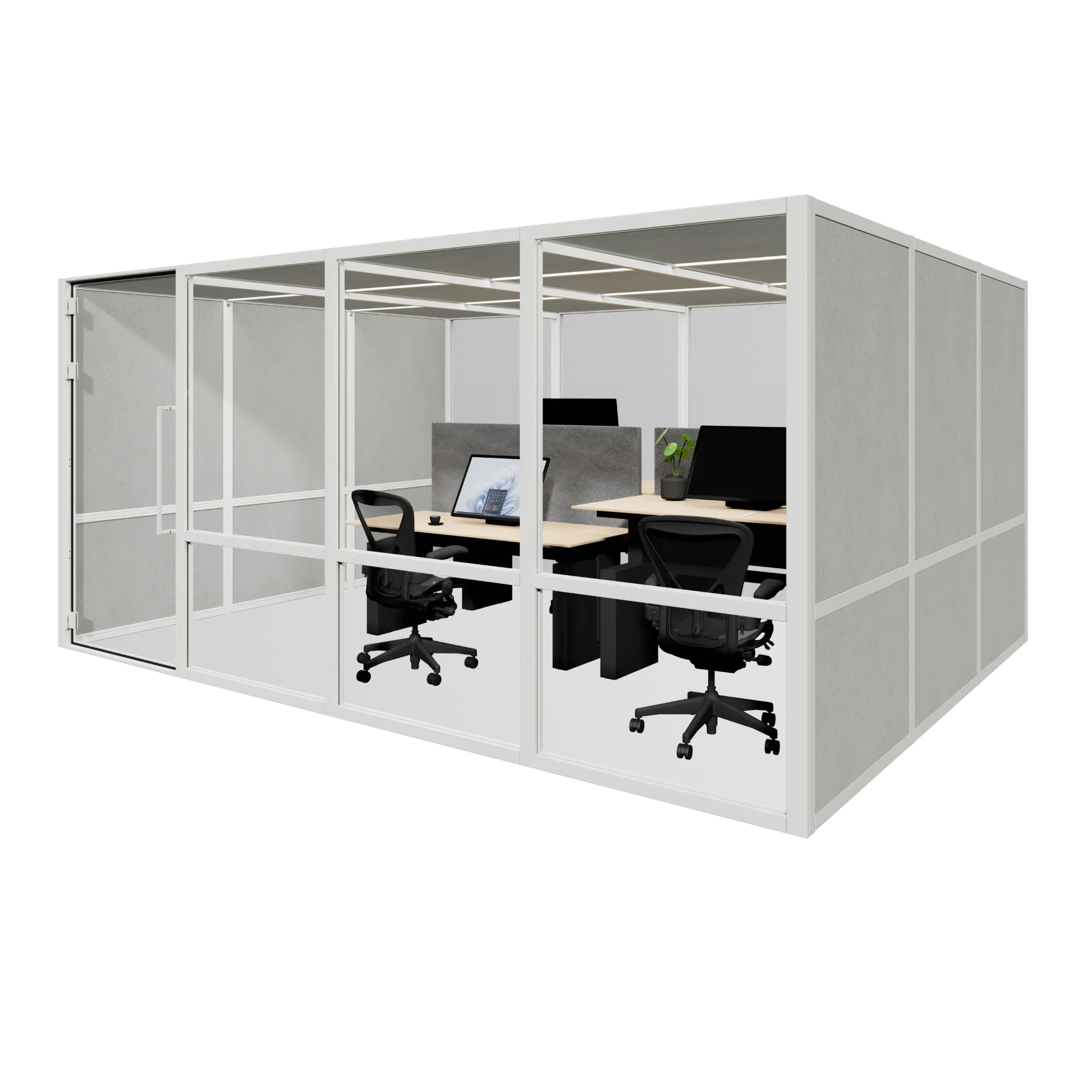 BOW Twelve 2 zijdes dicht wit/antraciet  refurb versie 1.0