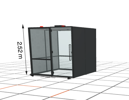 BOW2x2 B4O4 zwart zwart/antraciet refurb(2.0)