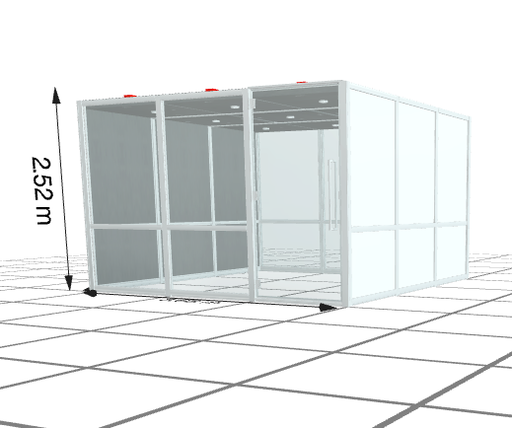 BOW3x3 B6O6 wit wit/lichtgrijs refurb(2.0)  